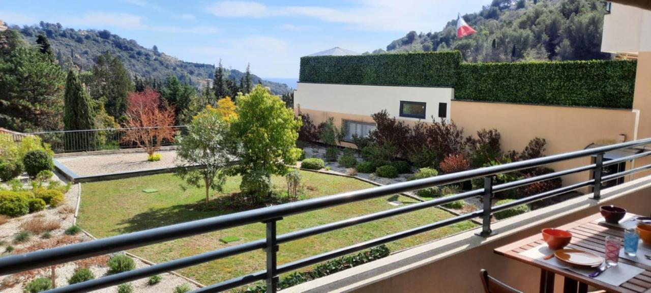 3 Pieces Traversant Mer Montagne, 60 M2, Calme Gorbio Exterior foto